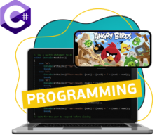 Программирование на C#. Удивительный мир 2D-игр - КИБЕРшкола программирования для детей, компьютерные курсы для школьников, начинающих и подростков - KIBERone г. Люблино