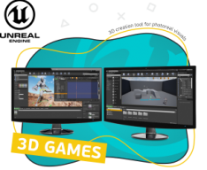 Unreal Engine 4. Игровой движок - КИБЕРшкола программирования для детей, компьютерные курсы для школьников, начинающих и подростков - KIBERone г. Люблино
