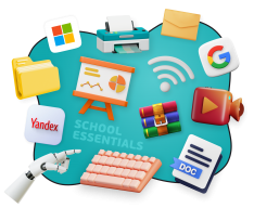 Цифровая база для школьника - КИБЕРшкола программирования для детей, компьютерные курсы для школьников, начинающих и подростков - KIBERone г. Люблино