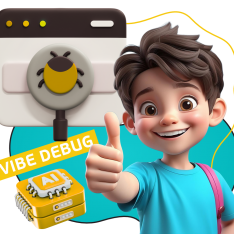 Тестирование & Vibe Debug. Охотники за багами - КИБЕРшкола программирования для детей, компьютерные курсы для школьников, начинающих и подростков - KIBERone г. Люблино