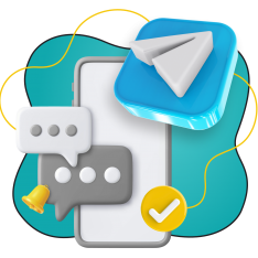 Создание Mini App для Telegram - КИБЕРшкола программирования для детей, компьютерные курсы для школьников, начинающих и подростков - KIBERone г. Люблино