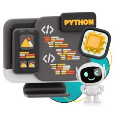 Мой первый сайт с мозгами: Python + AI - КИБЕРшкола программирования для детей, компьютерные курсы для школьников, начинающих и подростков - KIBERone г. Люблино