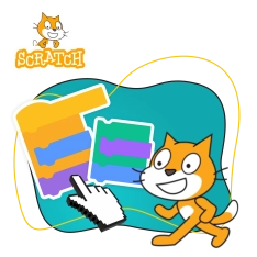 Scratch. Продвинутый уровень – создаём игры, как маленькие разработчики! - КИБЕРшкола программирования для детей, компьютерные курсы для школьников, начинающих и подростков - KIBERone г. Люблино