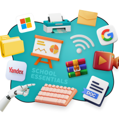 Цифровая база для школьника - КИБЕРшкола программирования для детей, компьютерные курсы для школьников, начинающих и подростков - KIBERone г. Люблино