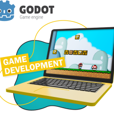 Godot.  Основа создания легендарных игр - КИБЕРшкола программирования для детей, компьютерные курсы для школьников, начинающих и подростков - KIBERone г. Люблино
