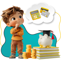 Финансовый интеллект вместе KIBERone - КИБЕРшкола программирования для детей, компьютерные курсы для школьников, начинающих и подростков - KIBERone г. Люблино