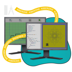 Исполнители чертежник и черепашка - КИБЕРшкола программирования для детей, компьютерные курсы для школьников, начинающих и подростков - KIBERone г. Люблино