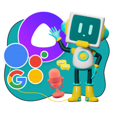 Голосовой помощник Алиса - КИБЕРшкола программирования для детей, компьютерные курсы для школьников, начинающих и подростков - KIBERone г. Люблино