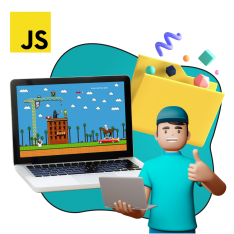Программирование на JavaScript. Учимся создавать игры! - КИБЕРшкола программирования для детей, компьютерные курсы для школьников, начинающих и подростков - KIBERone г. Люблино