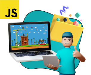 Программирование на JavaScript. Учимся создавать игры! - КИБЕРшкола программирования для детей, компьютерные курсы для школьников, начинающих и подростков - KIBERone г. Люблино